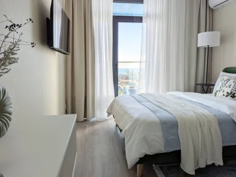 With sea view